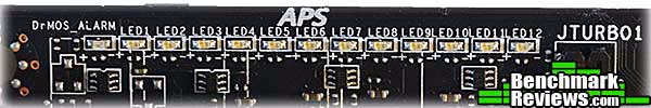 MSI z77 Mpower Phase Leds