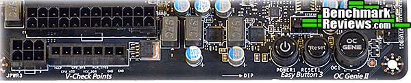 MSI z77 Mpower Ram Pwr Vcheck Buttons