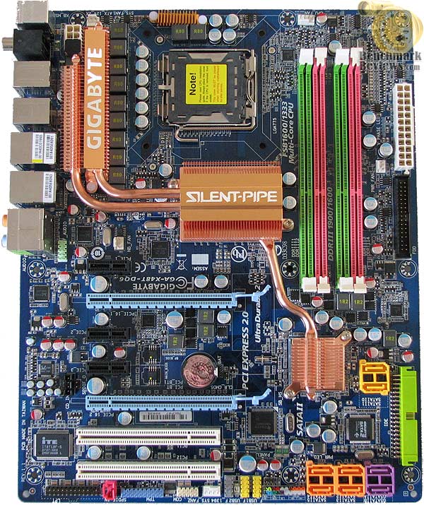 Gigabyte GA-X48T-DQ6 Ultra Durable 2 DES Intel X48 Socket LGA775 Hardware Enthusiasts and Overclocker Motherboard Performance Review and Stability Tests