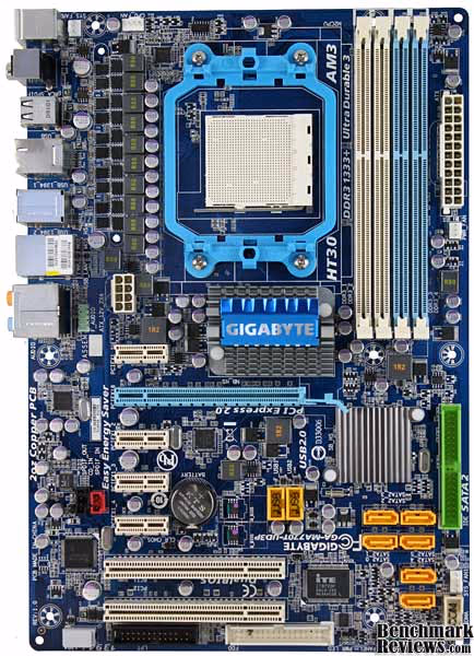 Gigabyte ma770t ud3p Layout