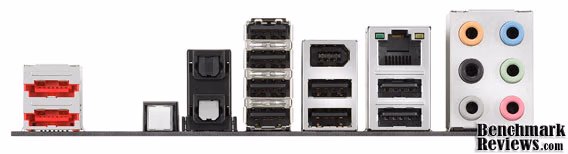 Intel dp55kg Rear Io