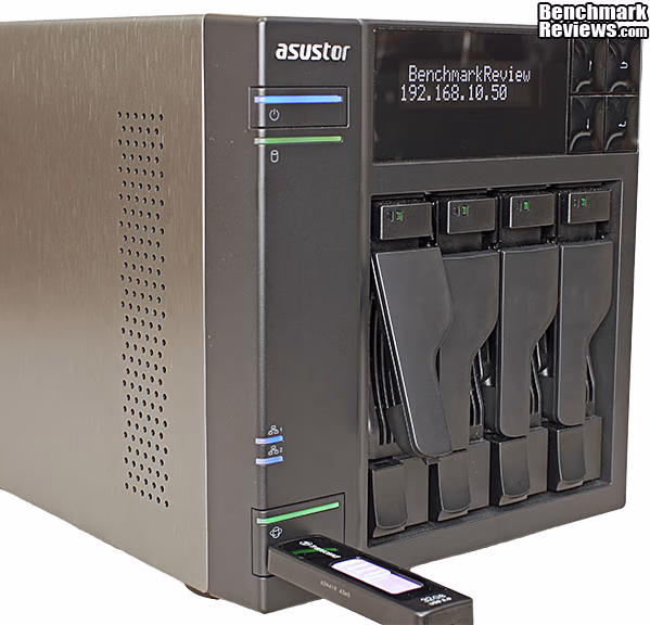 ASUSTOR AS 640T NAS Server L FR 34 02 USB