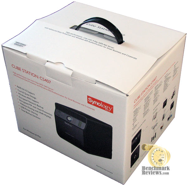 Synology Cube Station CS407 4-Bay SATA Gigabit NAS