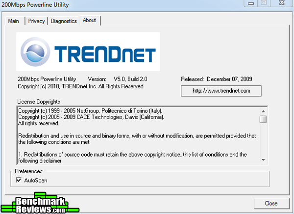 TRENDnet 200Mbps Powerline AV Adapter Kit