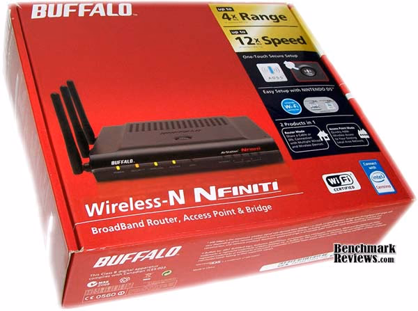 Buffalo Nfinity wzr2 g300n, box