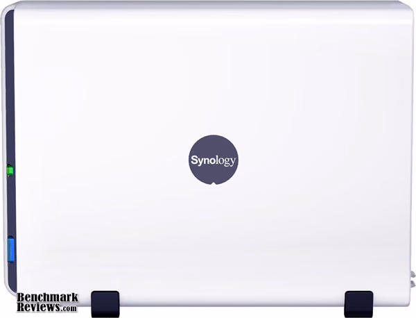 Synology DS209 NAS, side view