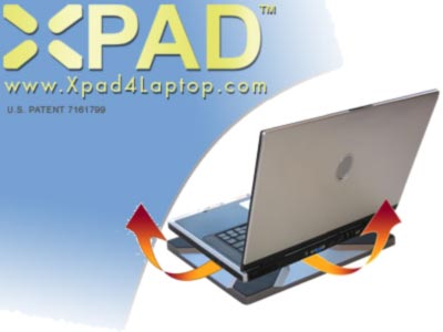 Edova Innovations Xpad Notebook Heat Shield