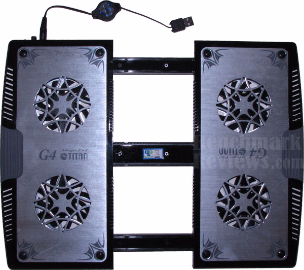 Titan G4TZ Magic Pad Notebook Cooler