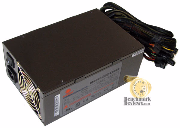 CoolMax CUQ-1200B 1200W Modular Power Supply Unit