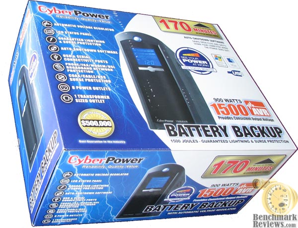 CyberPower CP1500AVRLCD 1500VA 900W LCD UPS 