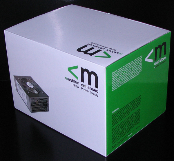 Mushkin HP-580AP Retail Packaging: Front