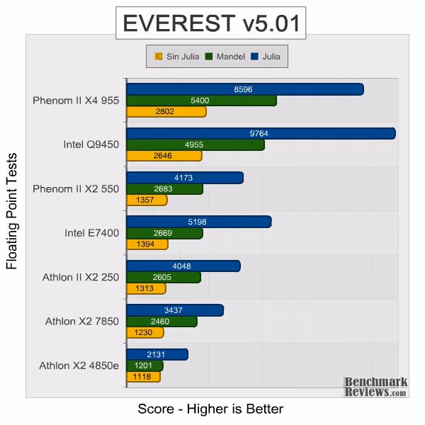 Athlon II x2 250 Everest Fpu