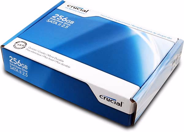 Crucial M225 SSD Retail, package