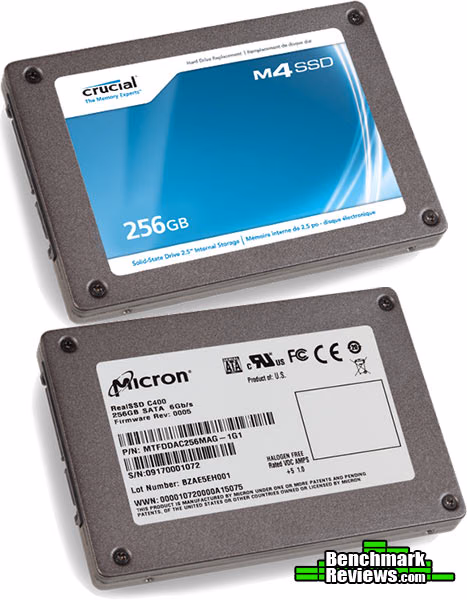 Micron RealSSD C400 M4, splash