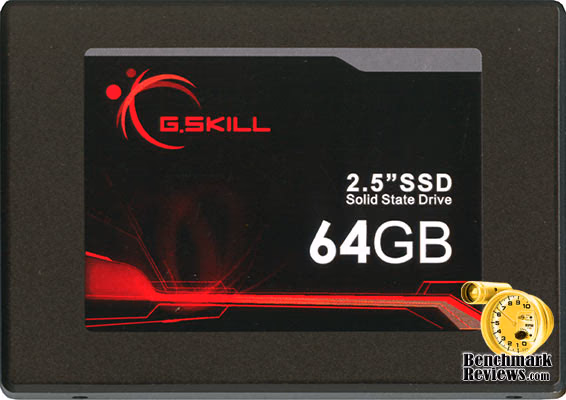 G.Skill SSD, top view