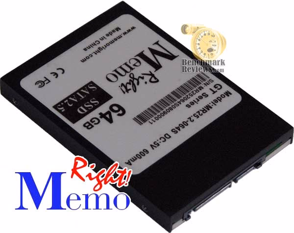 MemoRight GT MR25.2-064S 2.5-Inch 64GB SATA SSD Solid State Drive Bandwidth Test Performance Review