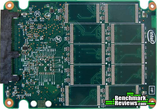 Intel SSD Larson Creek PCB, bottom view