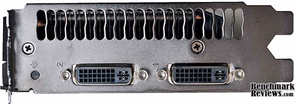 EVGA gtx275 Coop Phsyx, rear view
