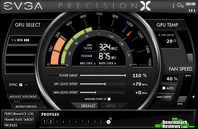 EVGA GeForce GTX 660 PC PrecisionX