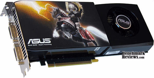 ASUS ENGTX285 TOP, angle view