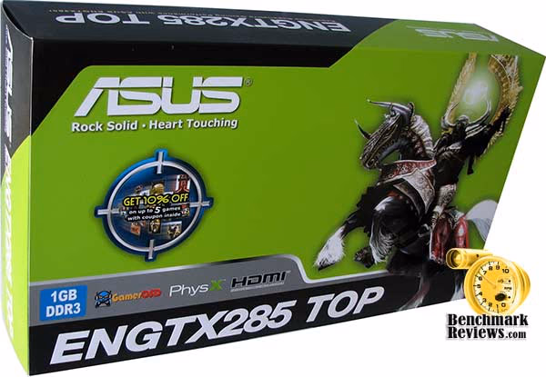 ASUS ENGTX285 TOP Retail, package