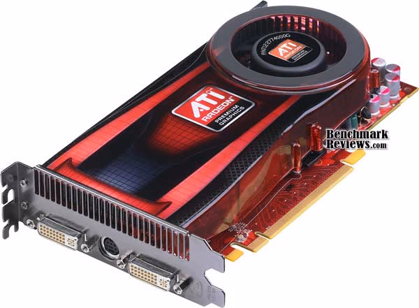 ATI Radeon HD4770 Front, corner view