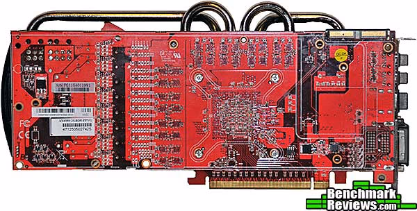 Powercolor Radeon 6950, rear view