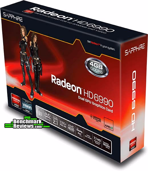 Sapphire Radeon HD 6990 Video Card, package