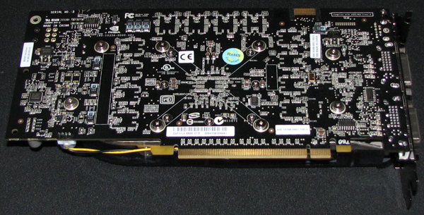 Bottom View: FOXCONN GeForce 8800 GTS (Click for larger image)