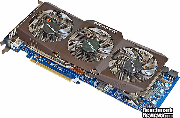 Gigabyte GTX 480 SOC Video Card, bottom view