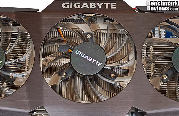Gigabyte GTX 480 SOC Video Card Middle Fan