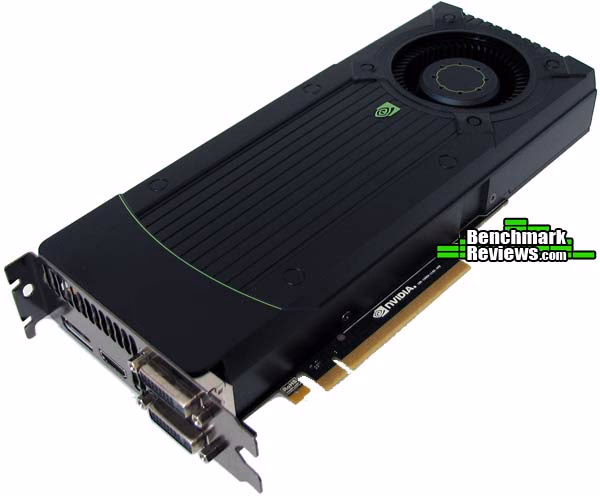 NVIDIA GeForce GTX 670, angle view