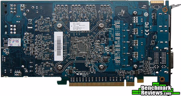 HIS HD6850 IceQ X Turbo PCB, rear view