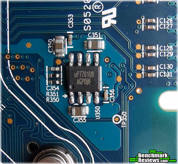HIS HD6850 IceQ X Turbo uP7701U8 Front PCB