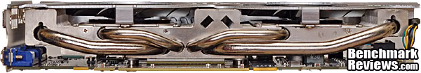 MSI N560GTX Ti GeForce Video Card HSF, top view