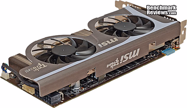 MSI N460GTX HAWK Video Card Top Power
