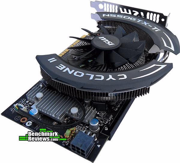 MSI N550GTX Ti Cyclone II OC Power, connector