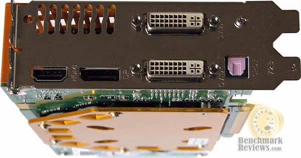 Palit 9600 GT IO Header Panel