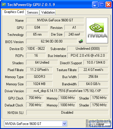 Palit 9200 Gt Gpu Z