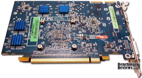 Radeon HD4670, back view
