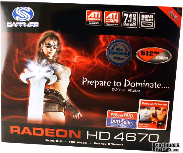 Radeon HD4670, box