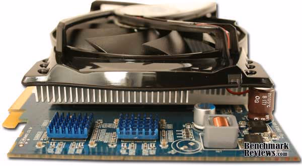 Radeon HD4670, rear view