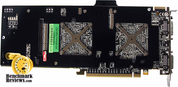 Sapphire Radeon 4870 X2 Atomic, bottom view