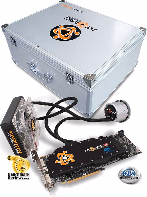 Sapphire Radeon 4870 X2 Atomic Set