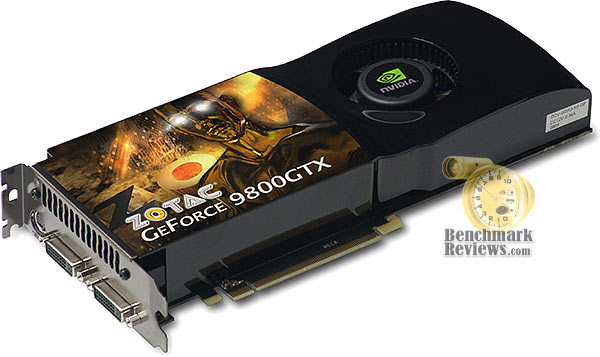 ZOTAC GeForce 9800 GTX 512MB Video Card ZT-98XES2P-FSP