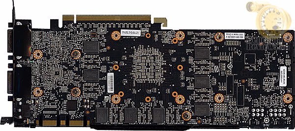 GeForce GTX 280 Exposed, top view