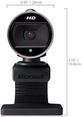 Microsoft Lifecam Cinema Webcam Dimens Fr